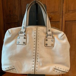 Michael Kors Astor Satchel Vanilla